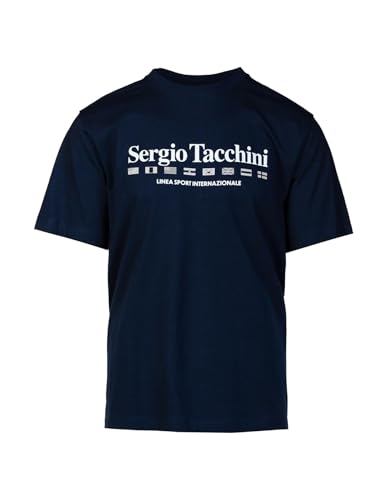 Sergio Tacchini T-Shirt MONDA BLAU M von Sergio Tacchini