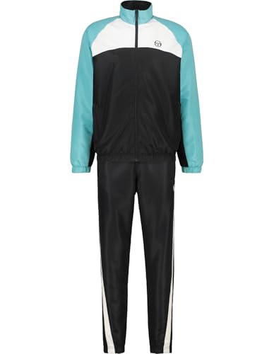 Sergio Tacchini Trainingsanzug METROPOLIS TRACKSUIT schwarz (blau) M von Sergio Tacchini