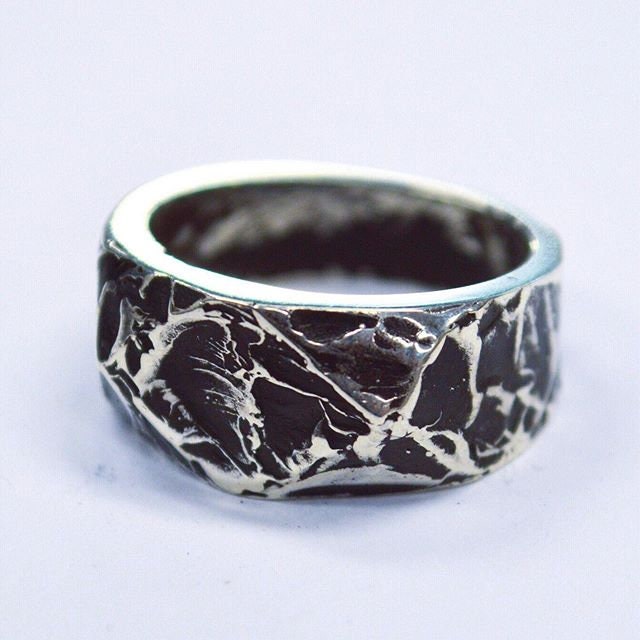 Handgemachte Silber Ring von Series006