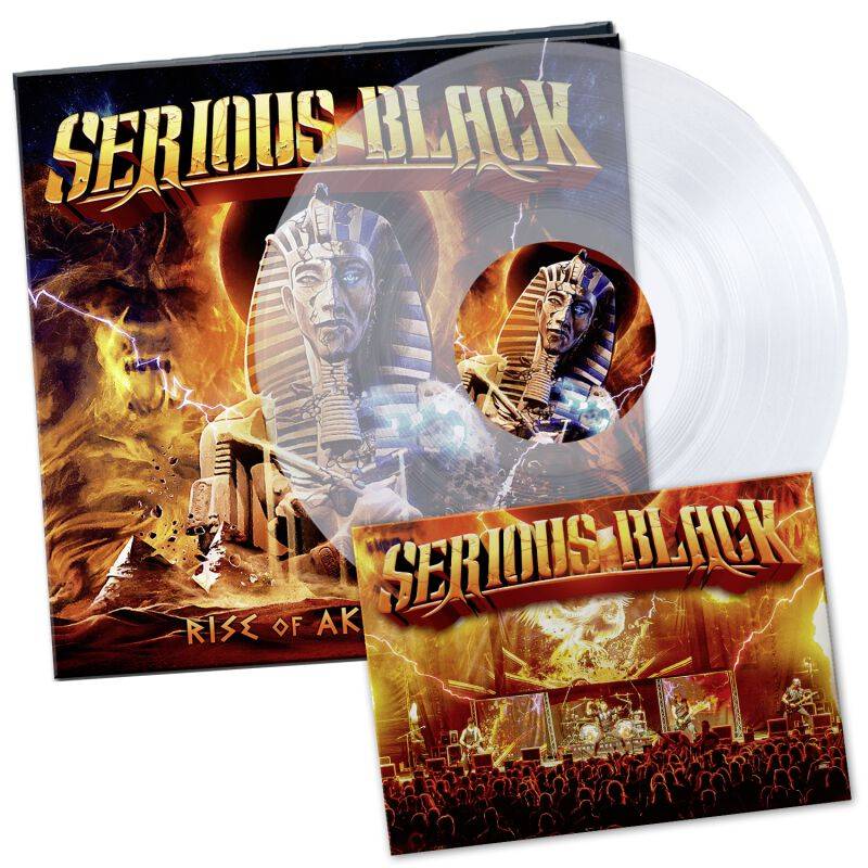 Serious Black Rise of Akhenaton LP multicolor von Serious Black