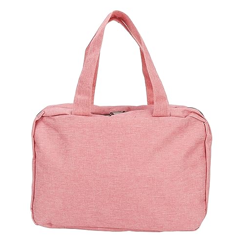 Hängende Reise-Kulturtasche, große Kapazität, Reise-Make-up-Tasche, faltbar, wasserdicht, Kosmetiktasche mit Griff, Nass-Trocken-Trennung, für Männer und Frauen (Rosa) von Serlium