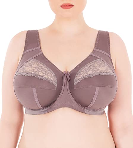 Sermija Klassischer Soft-Büstenhalter mit Spitze und Baumwollfutter, Unterbügel und Breiten Trägern – Komfort für jeden Tag von Sermija