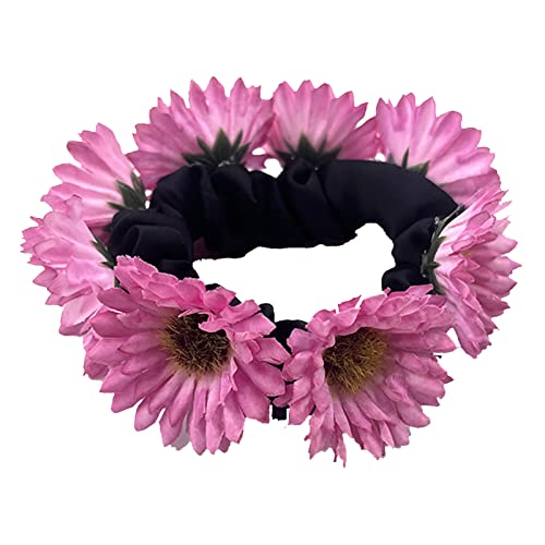 Frühling und Sommer Sonne Haarnadel Simulation Tuch Kunst Sonnenblume Kopfschmuck Limelight Basteln (G, One Size) von Serria