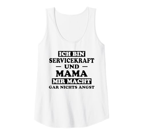 Damen Servicekraft Mama Lustiges Servicekraft Tank Top Damen Servicekraft Mama Lustiges Servicekraft Tank Top von Servicekraft Sprüche Mama Servicekraft Design