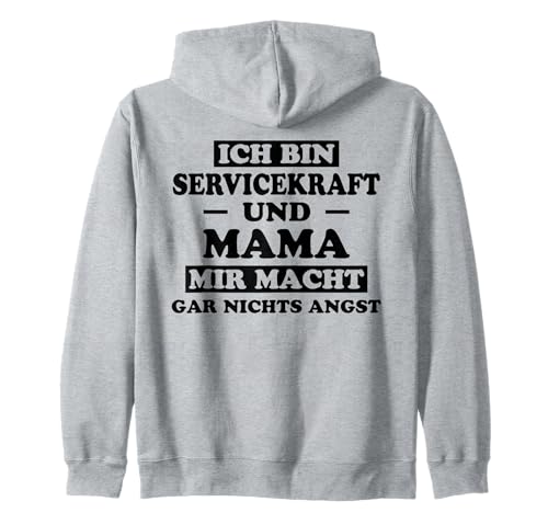 Servicekraft Mama Lustiges Servicekraft Kapuzenjacke Servicekraft Mama Lustiges Servicekraft Kapuzenjacke von Servicekraft Sprüche Mama Servicekraft Design