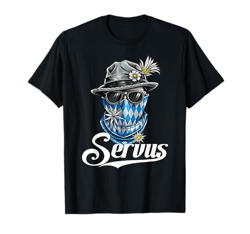 Servus Trachten Herren Bayern Passend Oktoberfest Kostüm T-Shirt von Servus Bayern & Tirol Tracht Ersatztracht Kinder