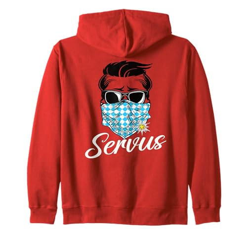 Servus Trachten Herren Jungs Bayern Passend für Oktoberfest Kapuzenjacke Servus Trachten Herren Jungs Bayern Passend für Oktoberfest Kapuzenjacke von Servus Bayern & Tirol Wisn Ersatztracht Kinder