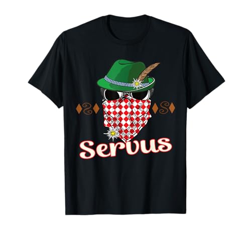 Servus Trachten Herren Jungs Bayern Passend für Oktoberfest T-Shirt von Servus Bayern & Tirol Wisn Ersatztracht Kinder