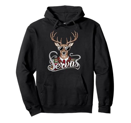 Servus Hirsch Bayern Trachten Herren Damen Pullover Hoodie Servus Hirsch Bayern Trachten Herren Damen Pullover Hoodie von Servus Hirsch Trachten Outfit Bayern Herren Damen