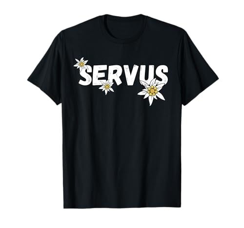 Servus TShirt Trachten Damen Herren Bayern Österreich Dirndl T-Shirt von Servus Trachten Damen Herren Bayern Österreich