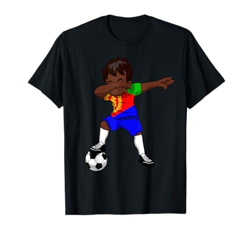 Sanftes Fußball T Shirt Jungen Eritrea eritreischer Asmara Geschenk T-Shirt von Serwus National Soccer Tournament Game