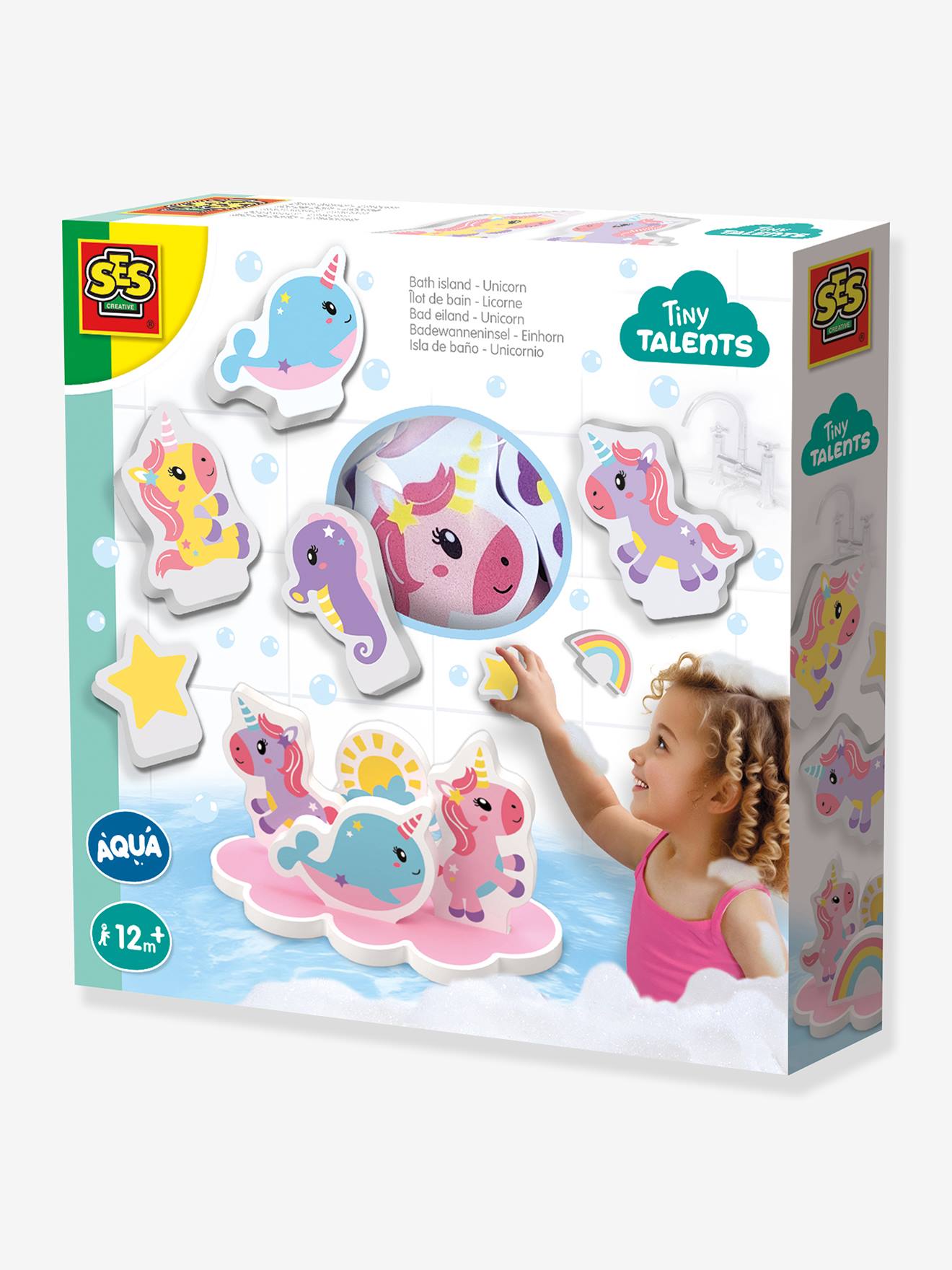 Badespielset Einhorn Baby SES Creative von Ses Creative