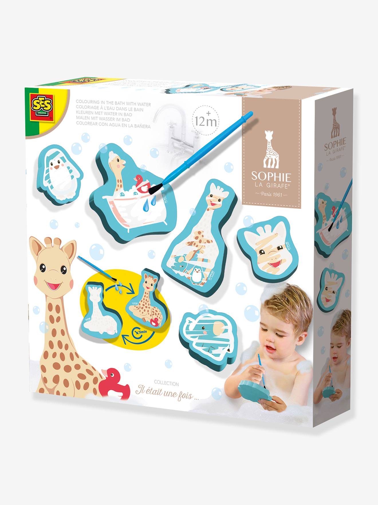 Badespielset Schaumstofffiguren von Ses Creative