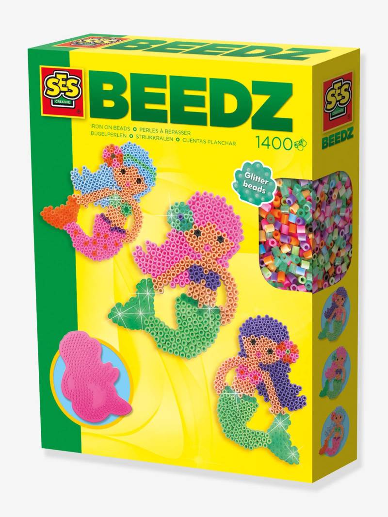 Bügelperlen-Set Meerjungfrau mit Glitzereffekt Kinder SES Creative von Ses Creative
