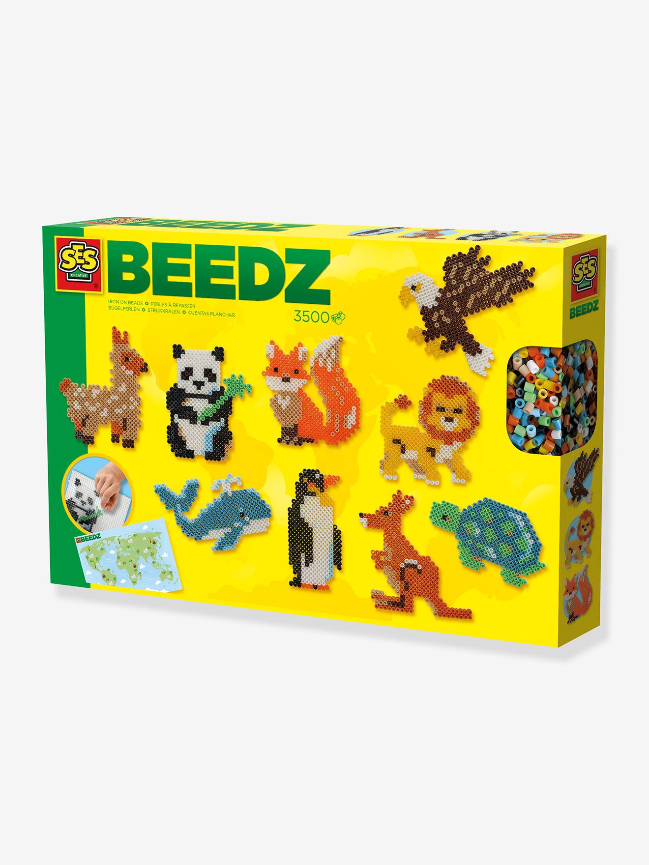 Bügelperlen-Set Tiere von Ses Creative