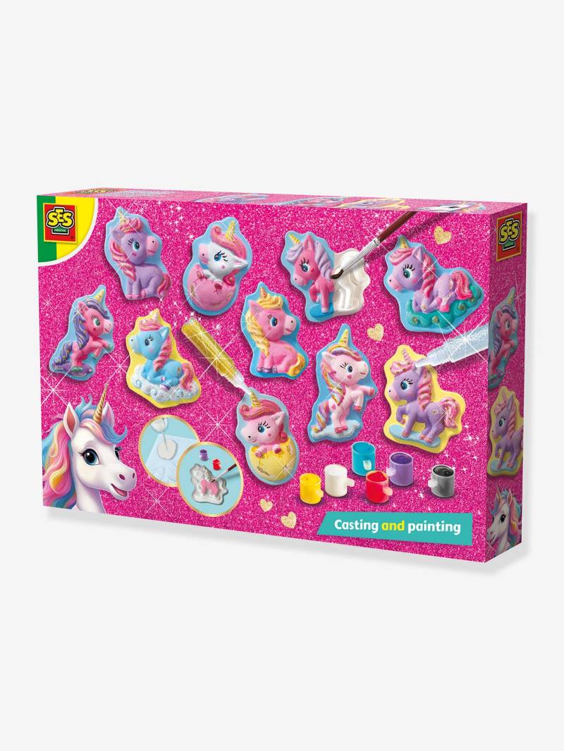 Gieß- und Malset Einhornfiguren Glitzer Kinder SES Creative von Ses Creative