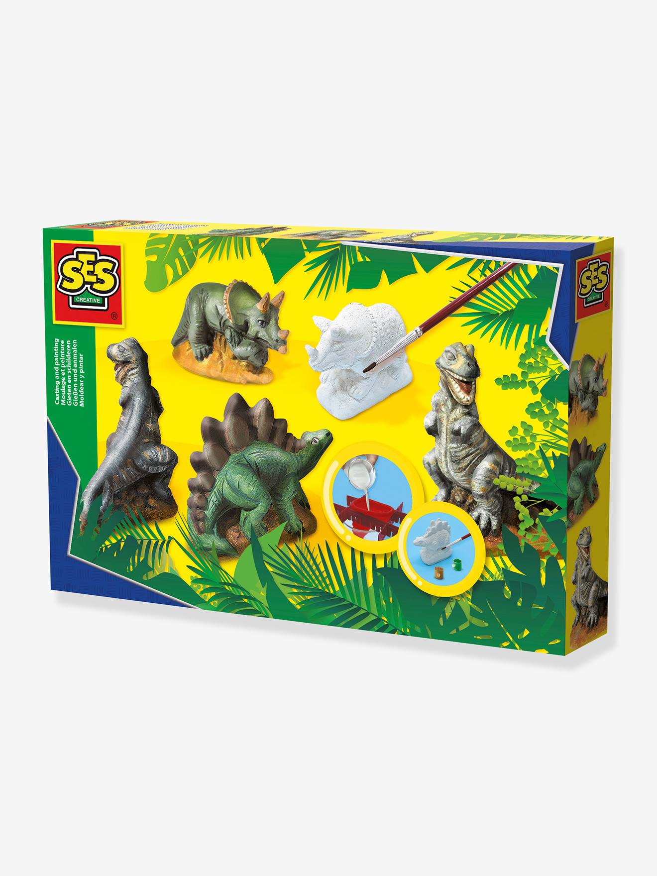 Gießen und anmalen 3D-Dinofiguren SES Creative von Ses Creative