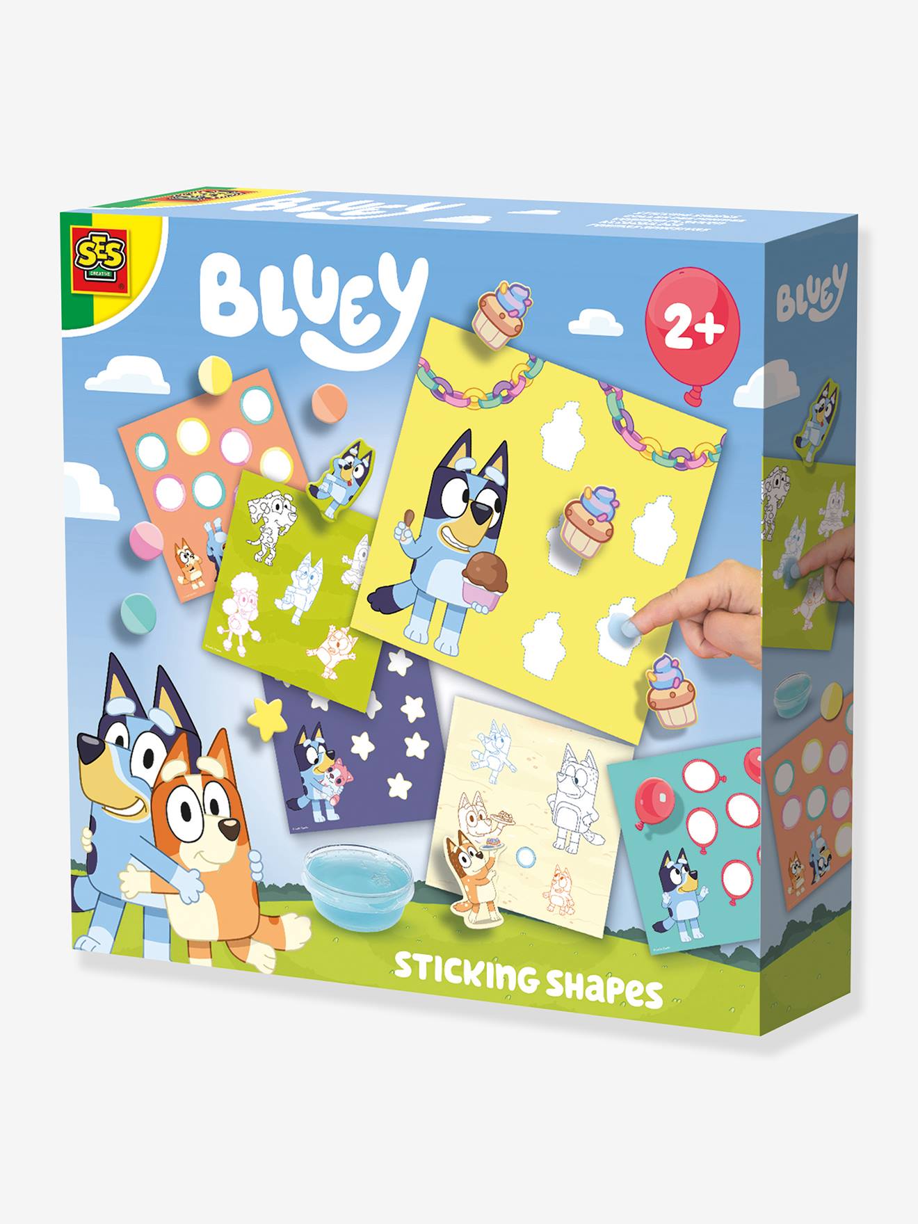 Klebebilder-Set Der Welpe Bluey Kinder SES Creative von Ses Creative