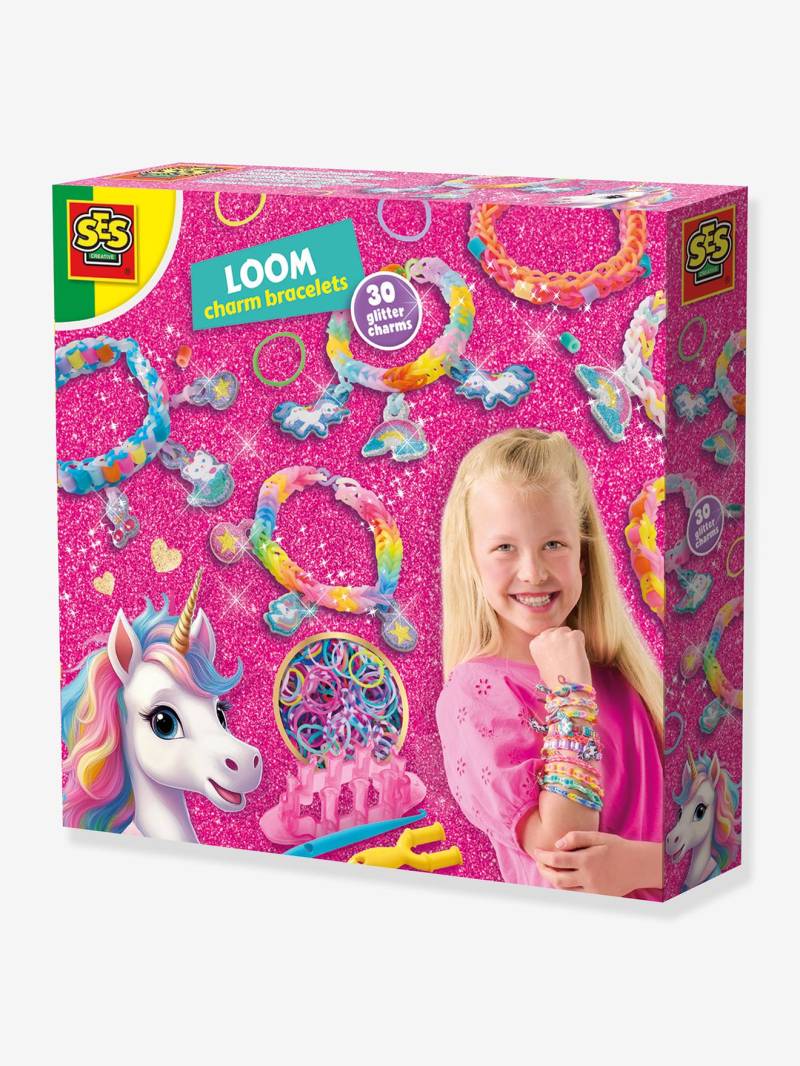 Loom-Armbänder Einhorn Charms Bastel-Set Kinder SES Creative von Ses Creative