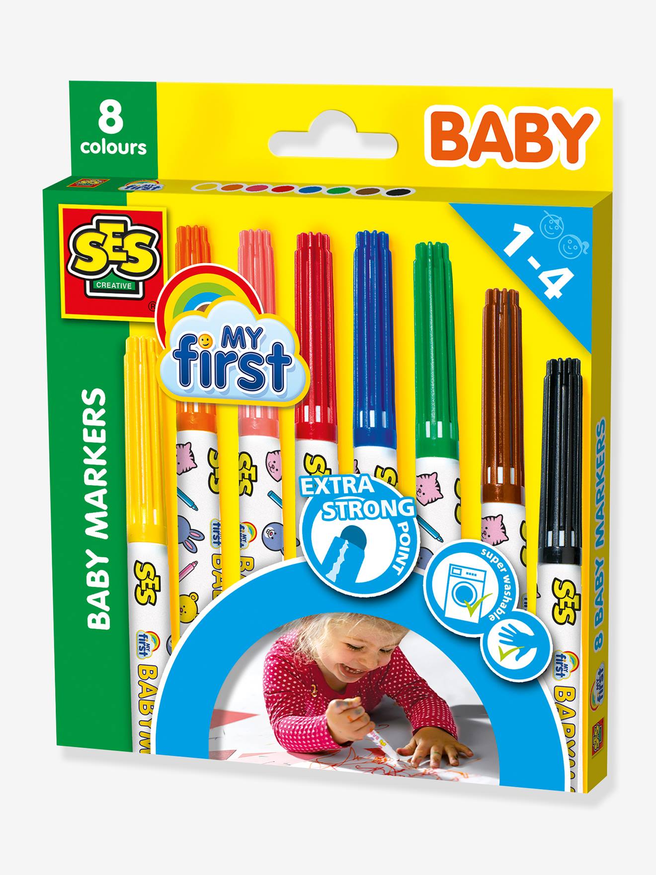 My first Baby Markers 8 Farben SES Creative von Ses Creative