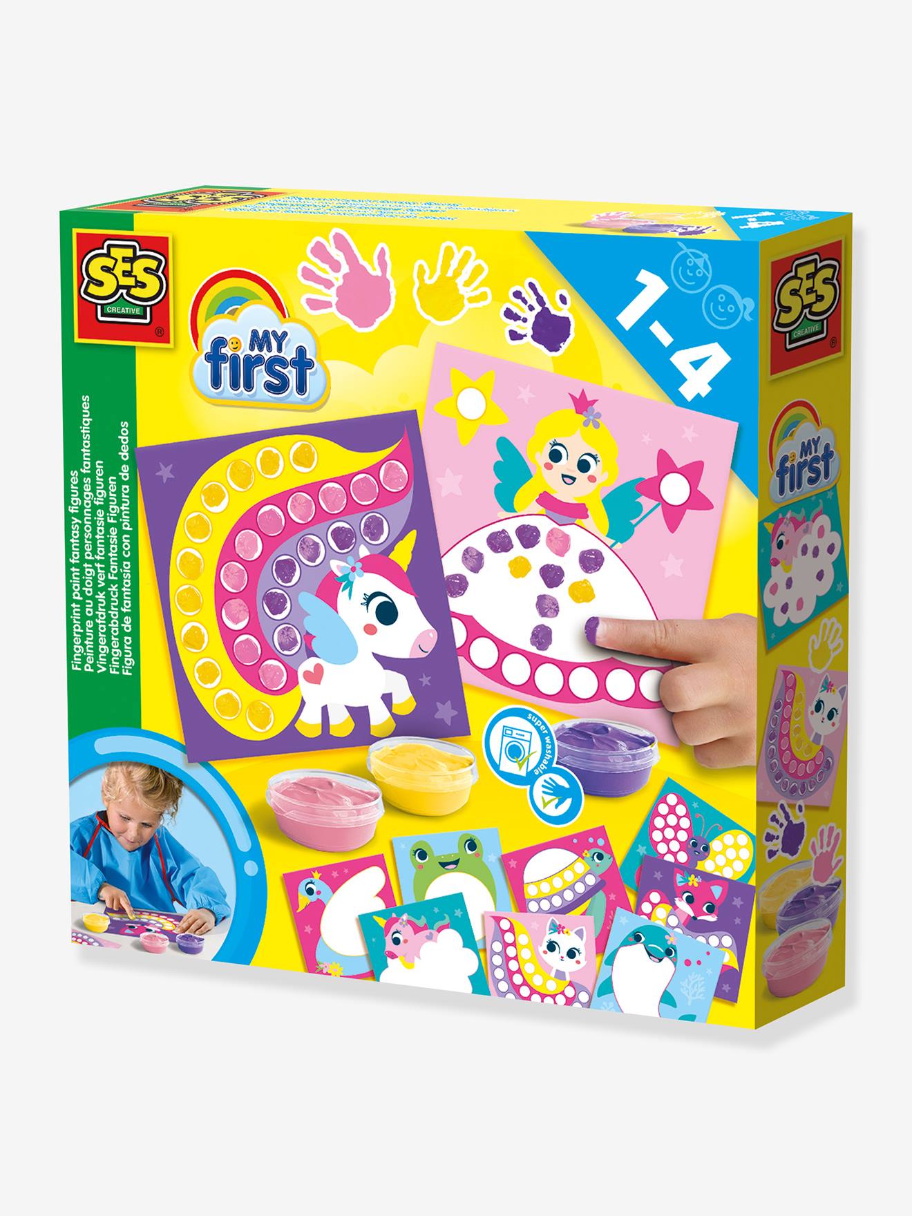 My first- Fingerfarben-Set Fantasiefiguren Kinder SES Creative von Ses Creative