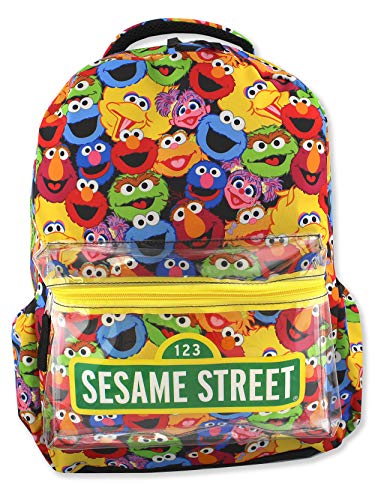 Sesamstraße Elmo Schulrucksack für Jungen und Mädchen, 40,6 cm, mehrfarbig (Mehrfarbig) - B19SS41609 von Sesame Street