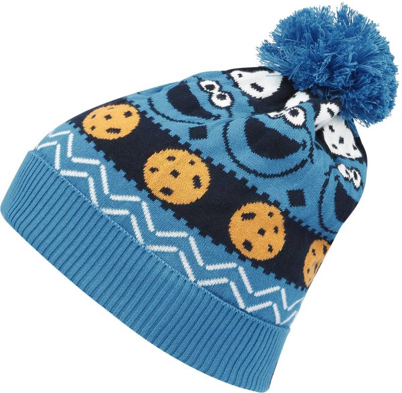 Sesamstraße Cookie Monster Mütze multicolor von Sesamstraße