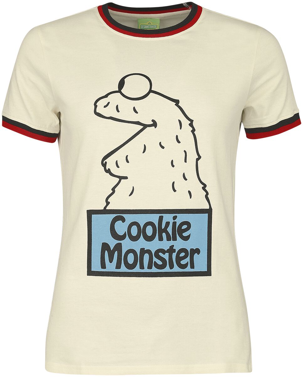 Sesamstraße Cookie Monster T-Shirt multicolor in M von Sesamstraße