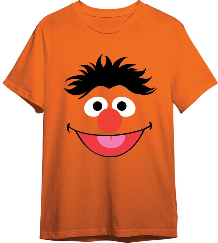 Sesamstraße Ernie T-Shirt orange in L von Sesamstraße