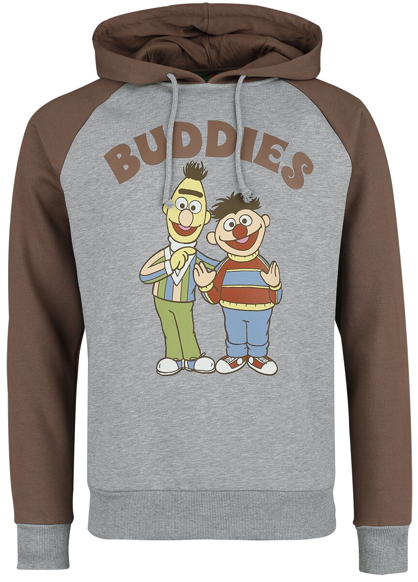 Sesamstraße Ernie und Bert - Buddies Kapuzenpullover multicolor in L von Sesamstraße