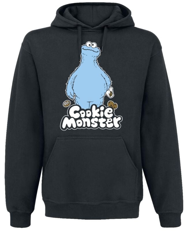Sesamstraße Kapuzenpullover - Cookie Monster - S bis XXL - für Männer - Größe XL - schwarz - Lizenzierter Fanartikel Sesamstraße Kapuzenpullover - Cookie Monster - S bis XXL - für Männer - Größe XL - schwarz - Lizenzierter Fanartikel von Sesamstraße