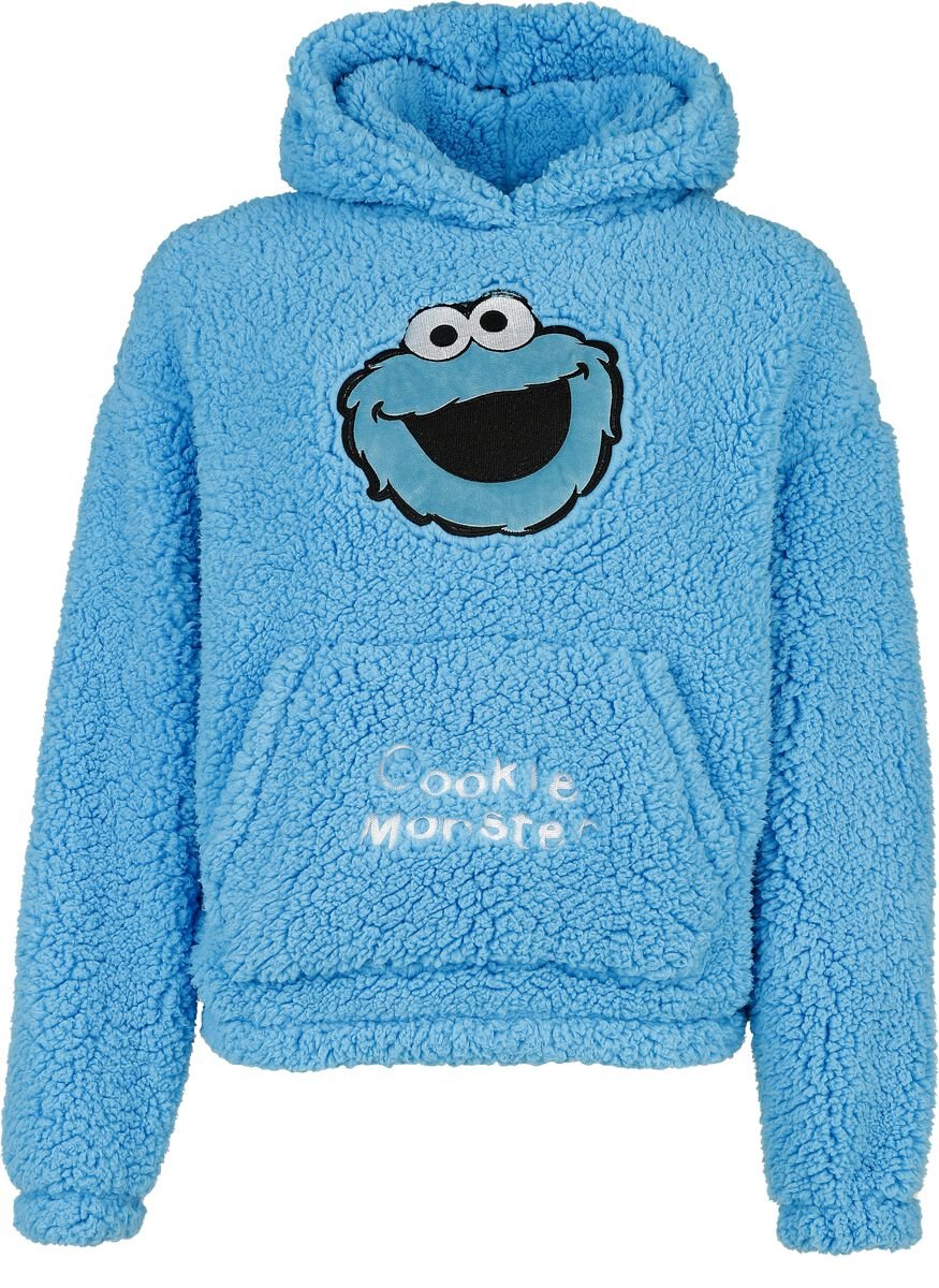 Sesamstraße Krümelmonster Sweatshirt blau in S von Sesamstraße