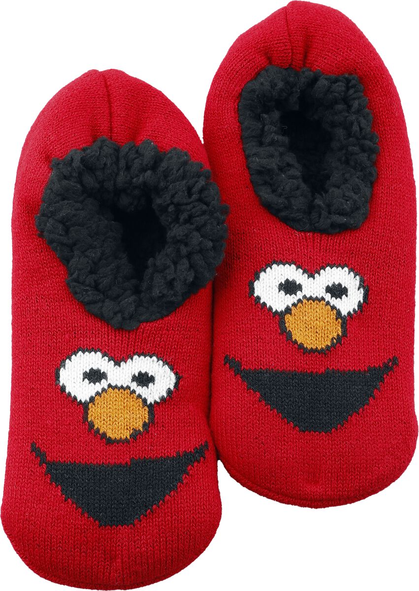 Sesamstraße Socken - Elmo - EU35-38 bis EU39-42 - Größe EU 39-42 - multicolor  - Lizenzierter Fanartikel von Sesamstraße