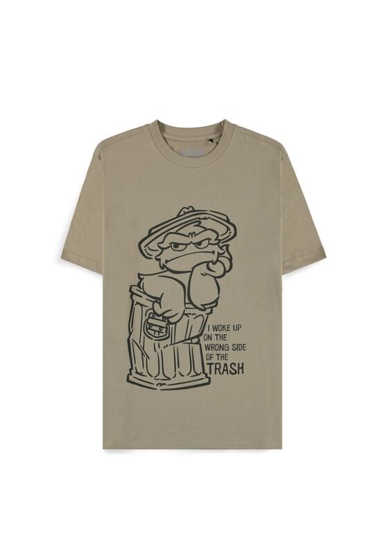 Sesamstraße T-Shirt - Oskar - Wrong Side of The Trash - S bis XXL - für Männer - Größe XXL - grün  - EMP exklusives Merchandise! von Sesamstraße