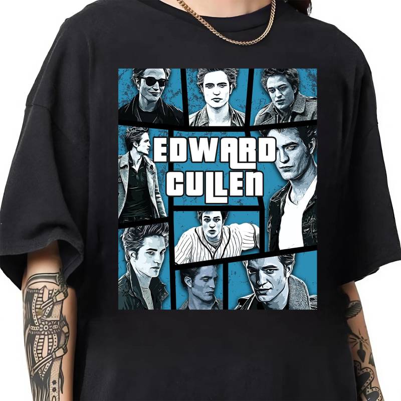 Limitiertes Edward Cullen Vintage T-Shirt, Grafik Unisex Retro 90Er Fans Homage Geschenk Für Frauen Und Männer von SessSama