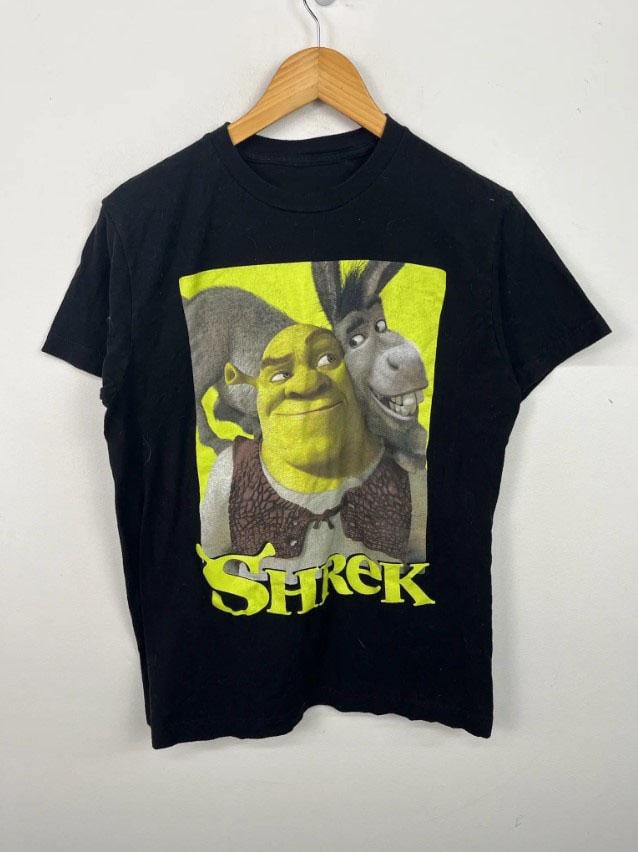 Shrek Shirt, Lustiger Film Grafik T-Shirt, Retro Übergroßes Unisex Vintage Style Merch, Geschenk Für Fans von SessSama