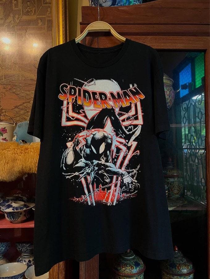 Vintage 90Er Jahre Spiderman T-Shirt, Spider-Man Shirt, Superheld Liebhaber Retro Familie Spinnen Shirt Vintage 90Er Jahre Spiderman T-Shirt, Spider-Man Shirt, Superheld Liebhaber Retro Familie Spinnen Shirt von SessSama
