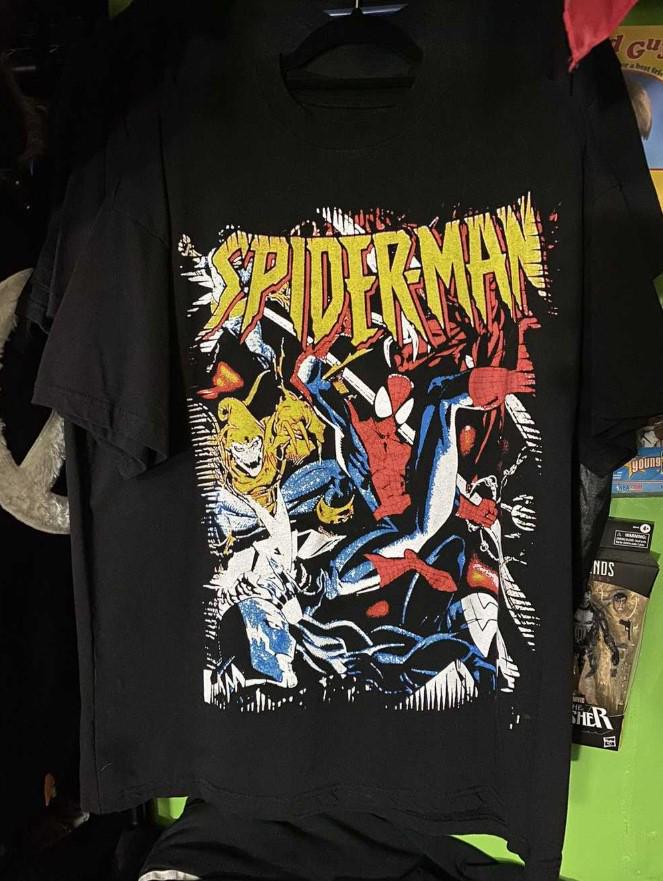 Vintage 90Er Jahre Spiderman T-Shirt, Spider-Man Shirt, Superheld Liebhaber Retro Familie Spinnen Shirt von SessSama