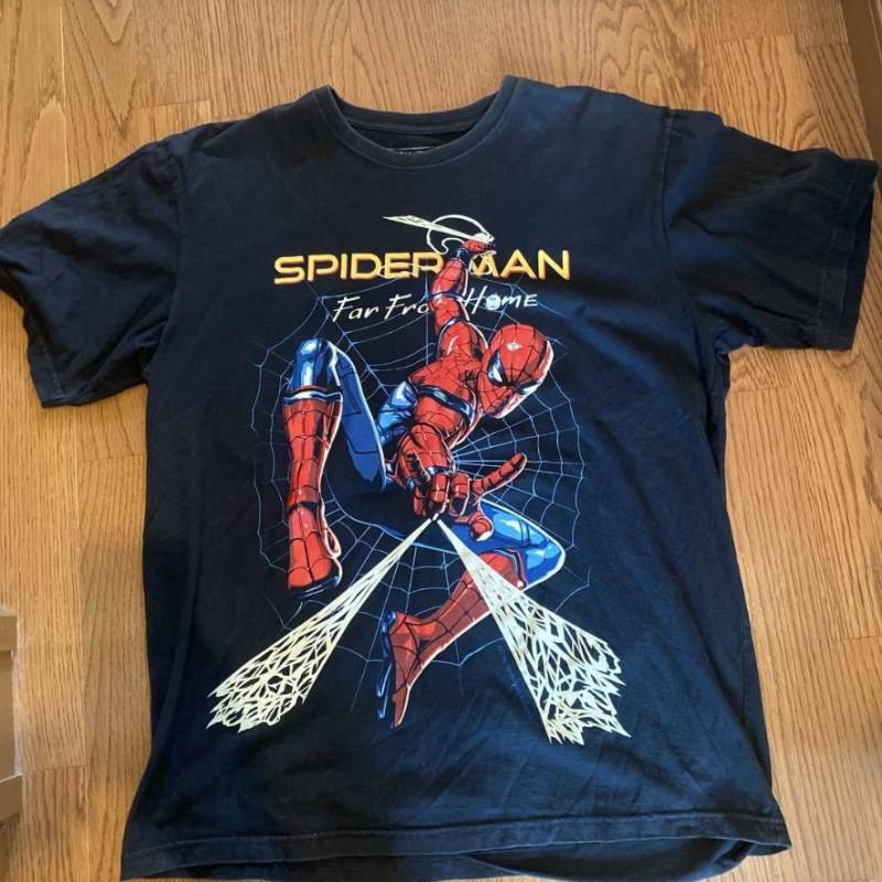 Vintage 90Er Jahre Spiderman T-Shirt, Spider-Man Shirt, Superheld Liebhaber Retro Familie Spinnen Shirt von SessSama