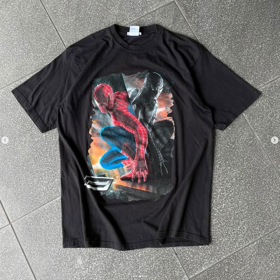 Vintage 90Er Jahre Spiderman T-Shirt, Spider-Man Shirt, Superheld Liebhaber Retro Familie Spinnen Shirt von SessSama