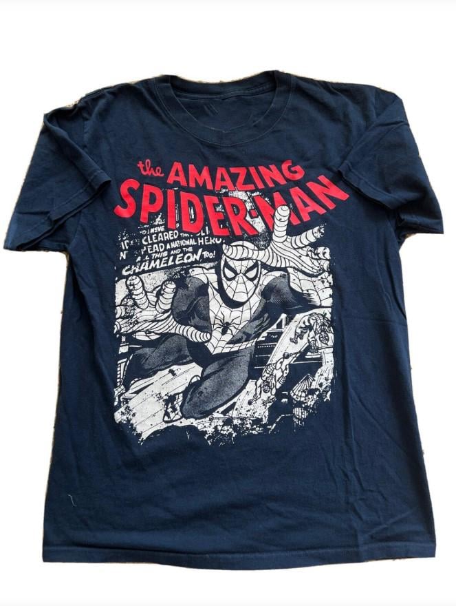 Vintage 90Er Jahre Spiderman T-Shirt, Spider-Man Shirt, Superheld Liebhaber Retro Familie Spinnen Shirt von SessSama