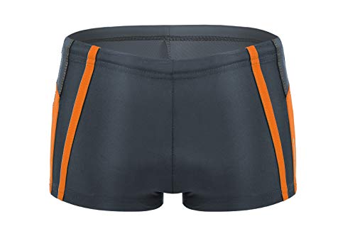 sesto senso Badehose Jungen Schwimmhose Enganliegende Bademode Swimming Shorts BD 630 XXL 14 Jahre 152-164 Graphit von sesto senso