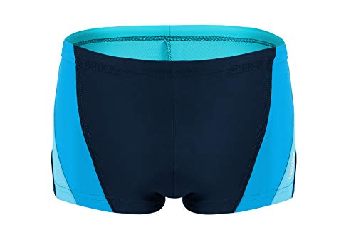 sesto senso Badehose Jungen Schwimmhose Enganliegende Bademode Swimming Shorts BD 631 L 10 Jahre 134-140 Dunkel Blau von sesto senso