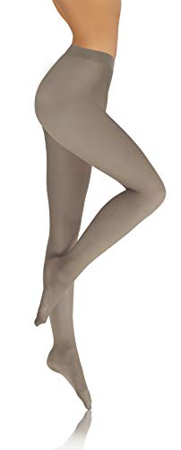 sesto senso Damen Strumpfhose Blickdicht Microfaser 70 DEN Grau 3 M Grigio von sesto senso