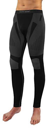 sesto senso Herren Funktionsunterhose Unterhose Leggings Schnelltrocknend Skiunterwäsche L Grau von sesto senso