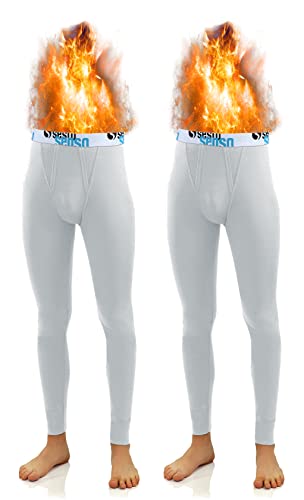 sesto senso Herren Lange Unterhosen Baumwolle 2er Pack Thermo Unterwäsche Funktionsunterwäsche Winter XXL 2 Weiß sesto senso Herren Lange Unterhosen Baumwolle 2er Pack Thermo Unterwäsche Funktionsunterwäsche Winter XXL 2 Weiß von sesto senso