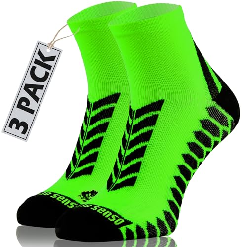 sesto senso Sport Socken Damen Herren 3 Paar Bunte Sportsocken Laufsocken 43-47 Grün sesto senso Sport Socken Damen Herren 3 Paar Bunte Sportsocken Laufsocken 43-47 Grün von sesto senso