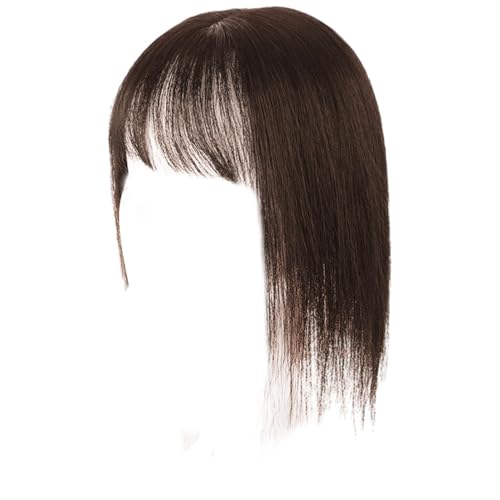 Clip in Pony, Air Bangs Haarspange, Clip in Fransen Echthaarverlängerungen im natürlichen Look, lip in Haarverlängerungen für Frauen täglichen Gebrauch von Setauoo