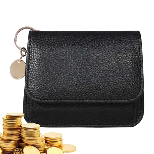 Setauoo Geldbörse Aus PU-Leder, Kleine Geldbörse Mit Reißverschluss, Handgefertigte Tragbare Wechseltasche, Geldbeutel Damen, Münzgeldbörse, Kleingeldhalter Für Kreditkarten, Lippenstift von Setauoo