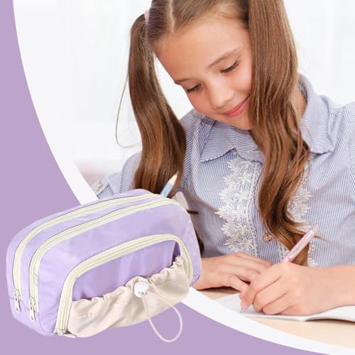 Setauoo Federmäppchen Niedlich - Schreibwaren Organizer Mit Zugband,wasserdichte Aufbewahrung Mit Großem Fassungsvermögen Für Stifte Und Schulbedarf Für Schüler Jugendliche Schule Und Reise von Setauoo